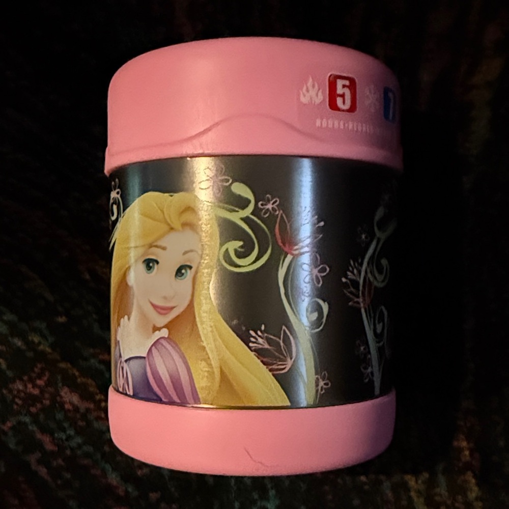 Disney Princess Thermos Pink Insulated (New)